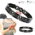 thumbnail image 4 of EGNMCR Bracelets pour Femmes Titane Amincissantthérapie Bracelet Magnétique Bracelet Bracelet de Magnétothérapie Bijoux Bracelet pour Couple Smart Watch, 4 of 4