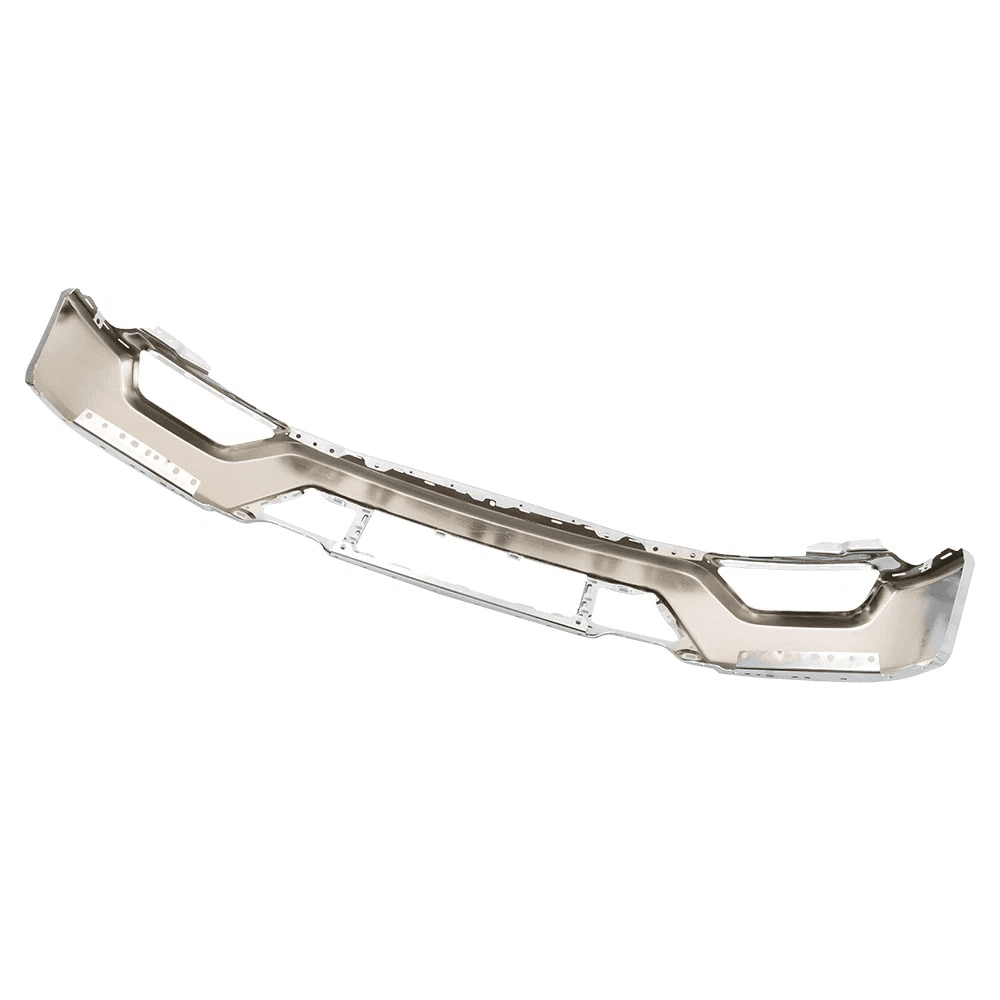 Top Gear Motors Front Bumper for Ford F-150 2021–2023 Chrome Finish Without Sensor Holes ML34-17757-F