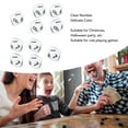 thumbnail image 4 of 20PCS  Set,  10 Sided Plastic Number Pretty Design Happy Playing Home Decoration Ornament Game Accessory for Party Board Games Number Learning Teaching, 4 of 7