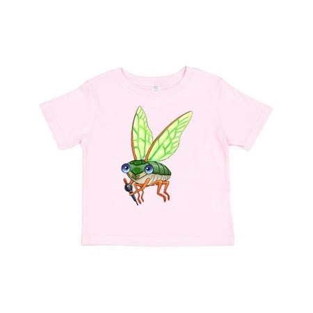

Inktastic Cute Cicada with Microphone Gift Toddler Boy or Toddler Girl T-Shirt