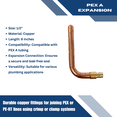 thumbnail image 4 of 2 Pieces 1/2" Pex A Stub Out Elbow 3-1/2" x 6", 4 of 4