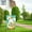 SD1095, variant on 10 Pack of Easter Garden Sign 12x18 Inch Spring Garden Outdoor Sign Personalized Easter Decorations Double Sided Easter Yard Decoration Gift