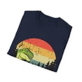 thumbnail image 4 of T Rex Frisbee Dinosaur Recreational Tosser Dino Disc Golf Unisex T-Shirt, 4 of 4
