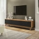 thumbnail image 1 of Mueble TV 85" Kappesberg 218cm con 3 Puertas Canela/Negro, 1 of 10