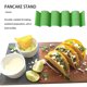 thumbnail image 4 of Advancent Soporte de exhibición para Taco de Pizza, soporte para Taco, bolsos ondulados duraderos, estante de comida mexicana, utensilios de cocina para Cocina y Comedor Verde Advancent HA001920-01, 4 of 8