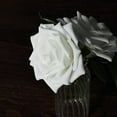 Efavormart 24 Roses | 5" Artificial Foam Rose With Stem And Leaves for ...