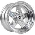 thumbnail image 2 of JEGS 66071 Sport Star 5-Spoke Wheel Size: 15 x 8 Bolt Pattern: 5 x 4.50 Back Spa, 2 of 7