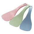 thumbnail image 4 of Wheat Straw Rice Spoon Household Rice Cooker Non Stick Rice Spoon Kitchen Rice Spoon Rice Spatula, 4 of 4