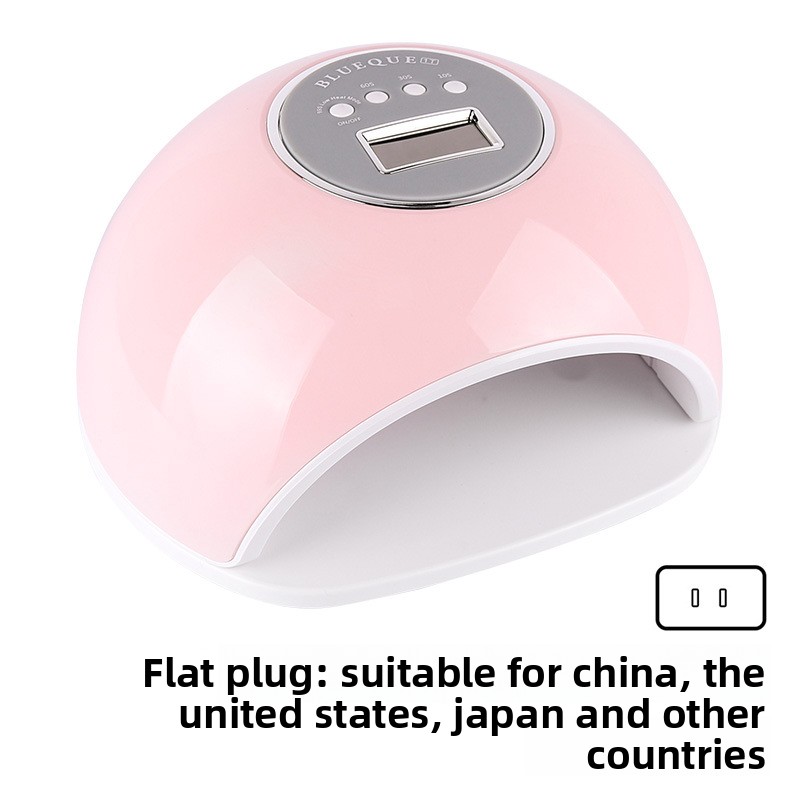 72W Professional Nail Lamp - UV LED Nail Dryer with Sensor for Gel Polish, Fast Curing Light with Timer, Salon Quality Manicure Machine for Home Use