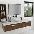thumbnail image 3 of Lordear 16"x16"Vessel Sink Round Bowl Basin for Bathroom Above Counter Ceramic Sink, 3 of 5