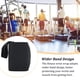 thumbnail image 4 of Greeniant Muñequera elástica Peso Gimnasio Fitness Correa acolchada Soporte de mano Banda Barra Compresión Muñequeras profesionales Accesorios para máquinas de ejercicios Negro, 4 of 6
