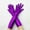 Purple, variant on Tweang Satin Gloves Women Fairy Gloves Fingerless Arm Warmers Fingerless Gloves Goth Gloves Gloves for Women Mittens for Women Black One Size