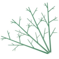 Green Plastic Plant Trellis for Display with Vine Climbing Support Garden Supplies Set of 4
