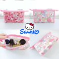 thumbnail image 2 of Sanrio-Bolsa de maquillaje de Hello Kitty para mujer, bolsa de almacenamiento de cosméticos de animación Kawaii, My Melody, neceser de viaje portátil qiuyongming unisex, 2 of 2