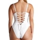 thumbnail image 4 of Traje de baño de una pieza para mujer, conjuntos de bikini para mujer, traje de baño de una pieza grande de color con tirantes y sin espalda para mujer., 4 of 6