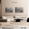 thumbnail image 4 of Elephant Stock Pop Japanese Garden Bridge Wall Art - Horizontal Canvas Wall Art - Living Room Wall Decor - Architecture Canvas - Red And Black Decor - 51" x 34", 4 of 8