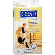 JOBST SupportWear Socks For Men Knee High 8-15 mmHg Black Medium 1 Pair