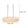 thumbnail image 2 of OULII 5Pcs Minimalist Doll Stand Wooden Light Yellow Support Craft Lovers, 2 of 8