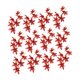 thumbnail image 5 of 12 orquídeas artificiales de seda de 18 cm, ideales para decorar fiestas y el hogar. Rojo, 5 of 9