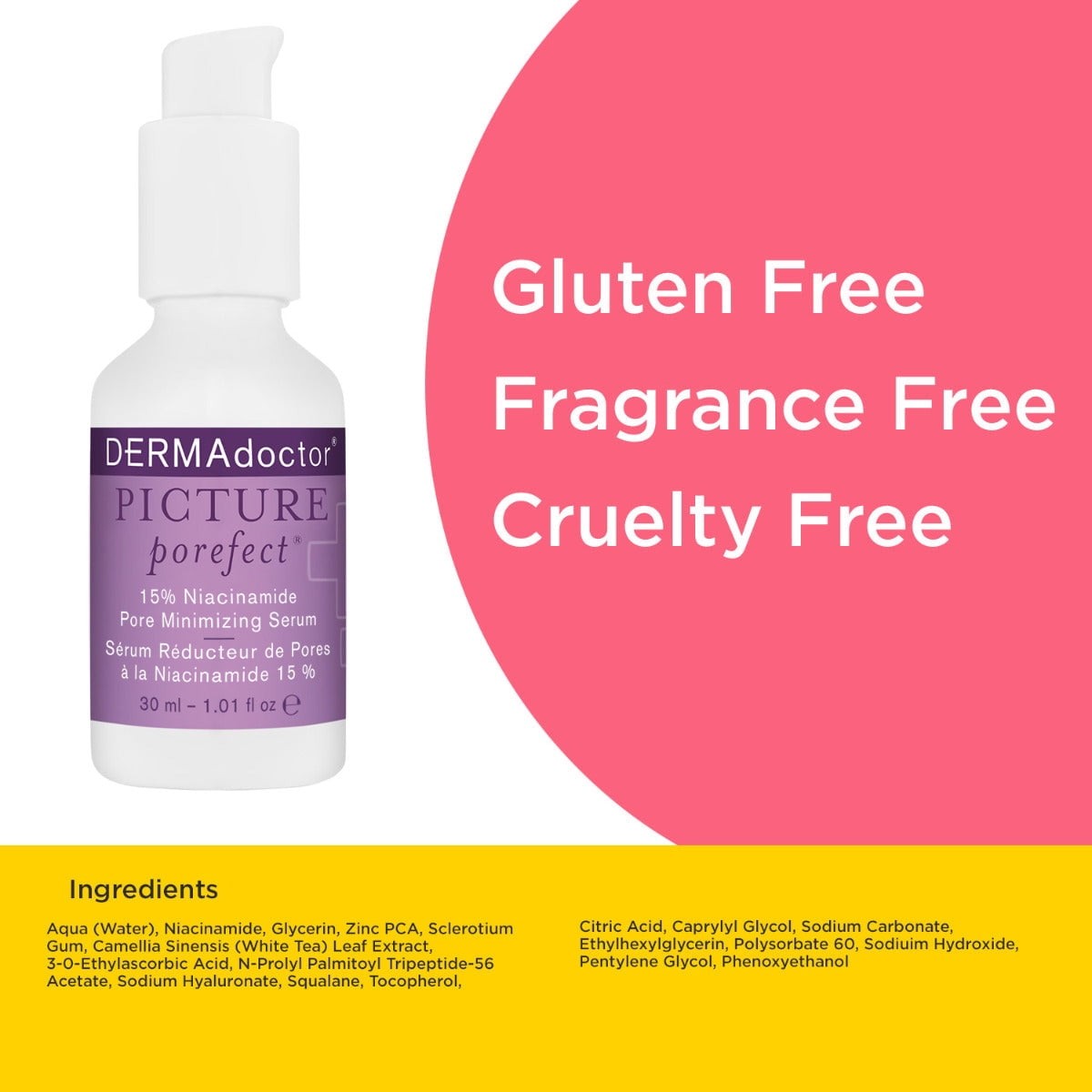 DERMAdoctor Picture Porefect 15% Niacinamide Serum, 1.01 fl oz – Pore Minimizing & Skin Refining Solution