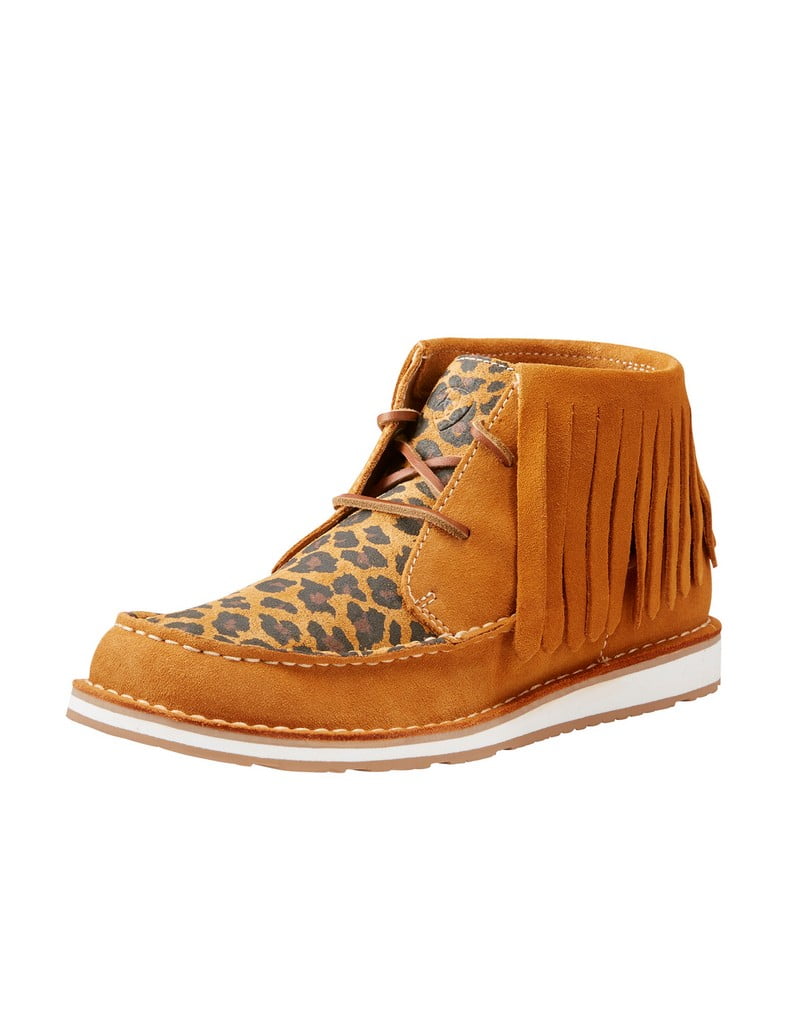 leopard ariat shoes