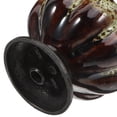 thumbnail image 3 of OULII 2Pcs Unique Cabinet Knobs Ceramic Light Brown Furniture Door Vintage Replacement, 3 of 8