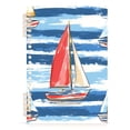 thumbnail image 7 of FORMRS 1-Subject Spiral Notebook 8" x 5" College Ruled 60 Refillable Sheet A5 Hard Cover, 2 Pack, Red Sailboats, 7 of 7