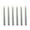 C, variant on HaiSphere 6 Pack Flameless LED Taper Candles, Battery Operated Plastic Long Pole Flickering Warm Yellow Electronic Candle Lights for Wedding, Holiday Party, Home Table Decoration,C