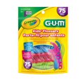 thumbnail image 4 of GUM® Crayola™ Kids’ Flossers, Fluoride Coated, Grape Flavour, Ages 3+, 75 Count, 4 of 7