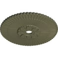 thumbnail image 3 of 36 1/4"OD x 1 7/8"P Melonie Ceiling Medallion (Fits Canopies up to 6 1/4"), Hand-Painted Spartan Stone, 3 of 6