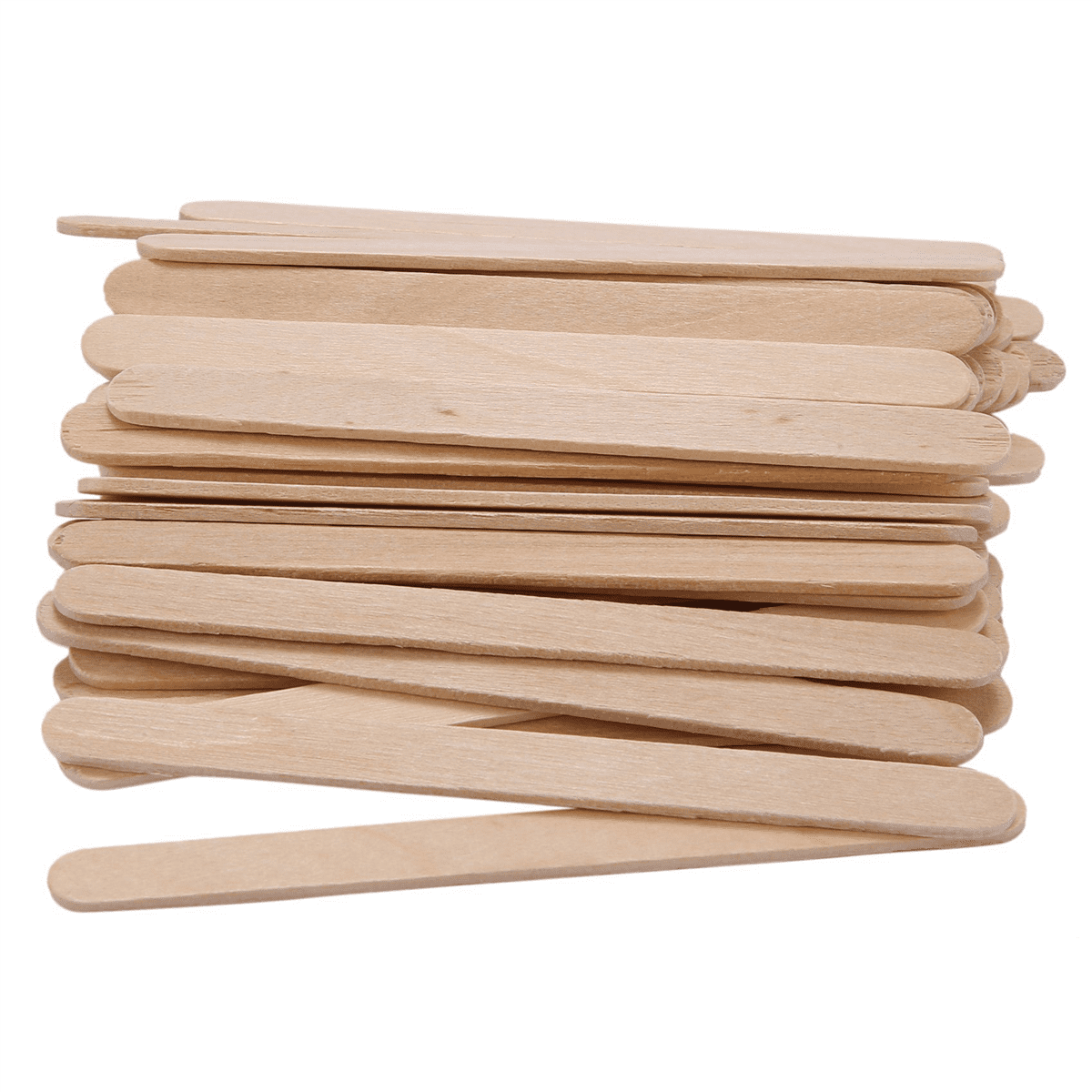 1000 Pcs Craft Sticks Ice Cream Sticks Wooden Popsicle Sticks 114MM Length Treat Sticks Ice Sticks