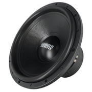 Sundown Audio SA-15 V.2 D4 Bundle: 15 in 1250W RMS DVC 4 Ohm Car Audio Subwoofer, RGS15 Sealed Box, Enclosure Install Kit, 3-items