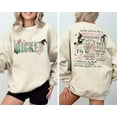 thumbnail image 2 of Wicked Quotes Printed Sweatshirt | Vintage Witch Friendship Graphic Pullover, 2 of 8