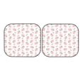 thumbnail image 7 of Haiem Floral Strawberr Car Windshield Sun Shade (2 Pieces) Foldable Windshield Sun Shade Car Accessories for Truck SUV Pickup-Small, 7 of 7