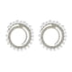 thumbnail image 1 of Jumpingount 2 uds pendientes de perlas redondas pendientes de tuerca accesorios de joyería de boda señoras hermana perlas encantadoras de moda Ropa, zapatos y accesorios Miscelánea Jumpingount AP017599-00, 1 of 1