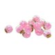 thumbnail image 2 of 12 piezas mujeres de dos cara DIY de cristal pendientes del perno prisionero joyería del oído Rosado, 2 of 9