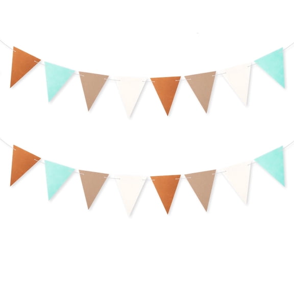 MALLMALL6 Felt Pennant Banner for Baby Shower Nursery Decor, 1 Pack,Multicolor