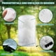 thumbnail image 3 of Injueey Protección contra heladas con bolsa de yute estilo para plantas de invierno Polar de invierno para plantas Protección contra heladas Jardín y Patio de color crema 60*80cm, 3 of 6