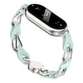 thumbnail image 3 of Correa Para Xiaomi Mi Band 8/9, Acero Inoxidable y Cuero, Resistente Al Agua, Unisex, 3 of 4