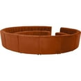 thumbnail image 4 of Meridian Furniture Limitless Cognac Velvet Modular 15 Piece Sectional, 4 of 7