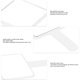 thumbnail image 4 of Pocket Mirror for Makeup, Hairdressing, Portable Salon Tool, Large Size 15 x 27 cm, 4 of 4