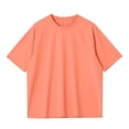 thumbnail image 5 of ZVNAΖH Boys' Quick Dry T-Shirt, Kids Solid Color Raglan Short Sleeve Crew Neck Athletic Top for 5-16 Years, 5 of 6