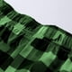 thumbnail image 4 of Pantalones de pijama deportivos holgados con estampado a cuadros informales a la moda para hombre, 4 of 4