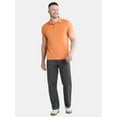 thumbnail image 4 of Ozark Trail Men's and Big Men's Merino Wool Blend Polo Shirt, Sizes S-3XL, 4 of 4