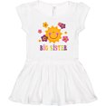 thumbnail image 3 of Inktastic Sunny Big Sister Girls Toddler Dress, 3 of 5