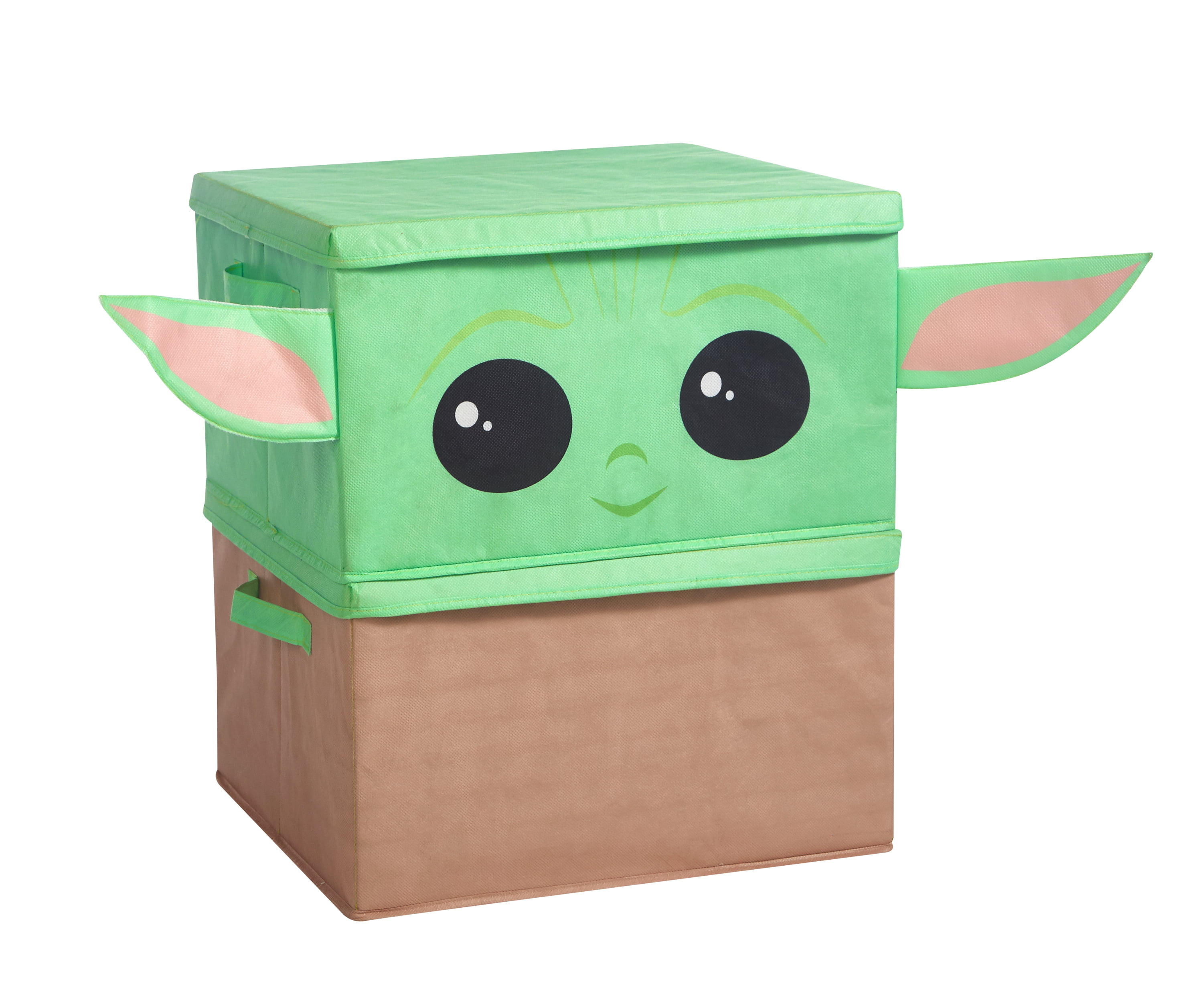 Yoda Stackable Figural Kids Storage Boxes