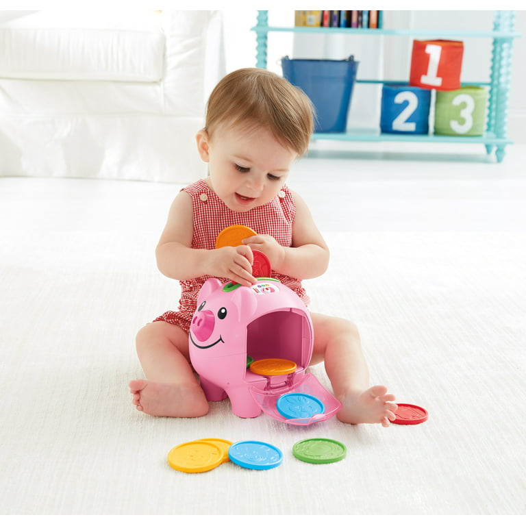 Fisher-Price Laugh & Learn Rumble & Count Piggy Bank