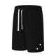 thumbnail image 4 of Hombres Carga Pantalones Cortos con Bolsillos, Color Sólido Casual Gran Bolsillo Botón Cordón Elástico-Cintura Mitad de Carga, 4 of 7
