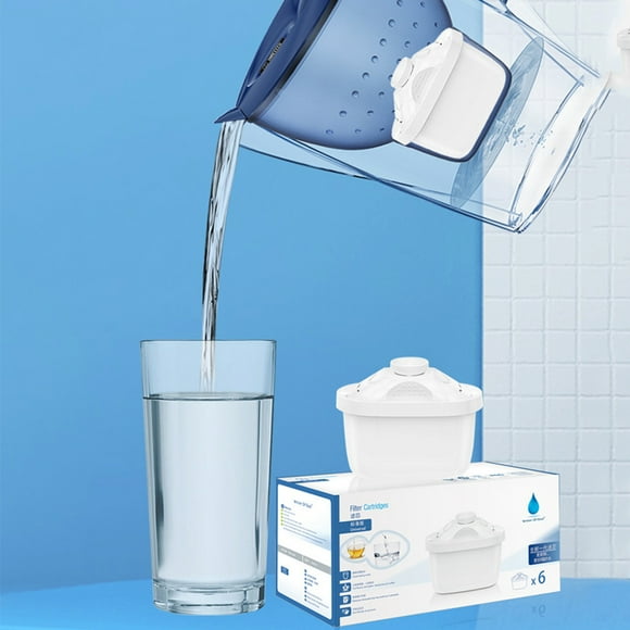 Lutabuo Water Filter Jug Cartridges Activated Carbon Water Filter for Home Kitchen