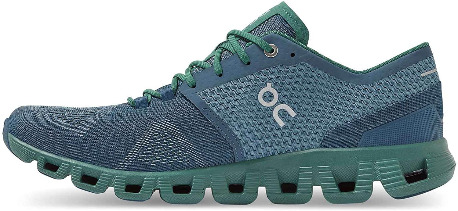 On Running Mens Cloud X Textile Synthetic Trainers